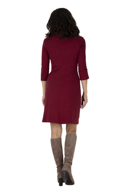 Kleid Lena dunkelrot