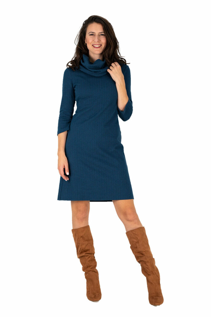 Kleid Lena blau