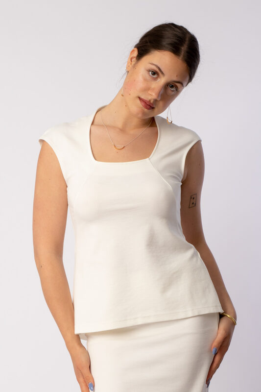 Shirt Monique, Farbe creme